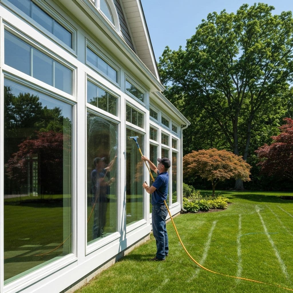 Window Cleaning - Eagle Hill Property Maintenance